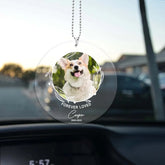 Für immer geliebt – personalisierter Foto-Autoschmuck – Erinnerungsgeschenk für Familie – Engel im Himmel – für verlorene Familie